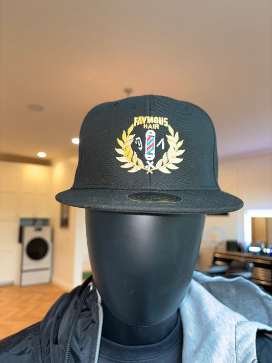 Classic Black Faymous Hair Snapback