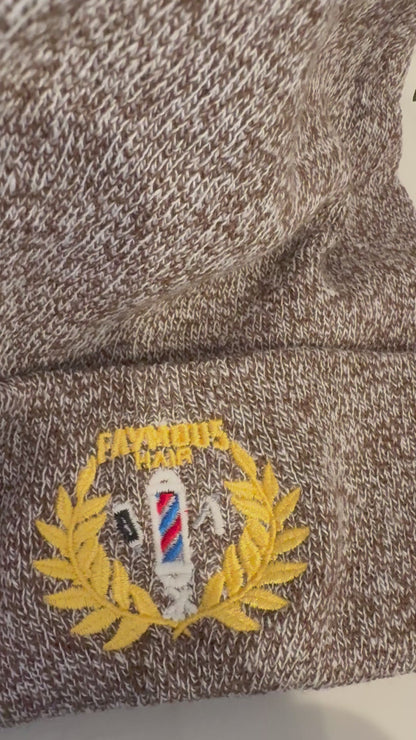 Cream Faymous Hair Beanie